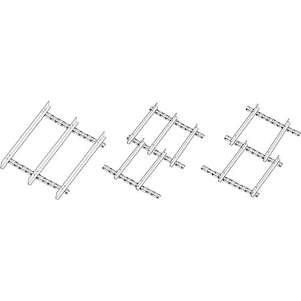 Aftermarket AH116713 New Wide Spaced Feeder House Chain Fits John Deere Combine 6600 6620 COG10-0077 - main